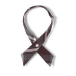 Adjustable Plaid Cross Tie