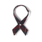Adjustable Plaid Cross Tie
