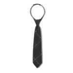 Adjustable Plaid Tie