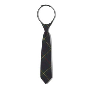 Adjustable Plaid Tie