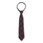 Adjustable Plaid Tie