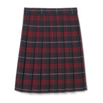 Navy & Red Plaid
