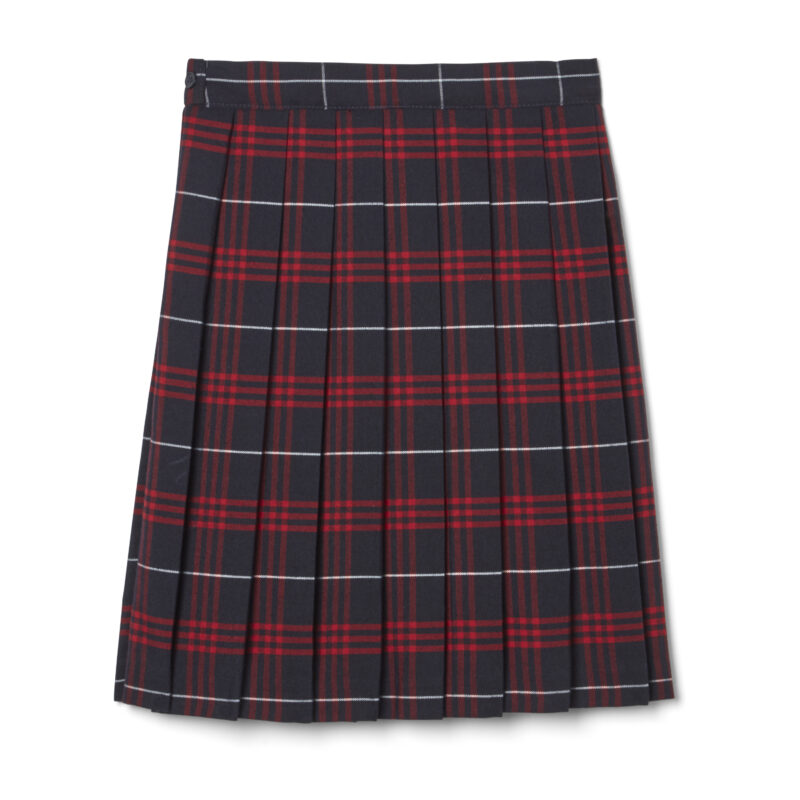 Navy & Red Plaid