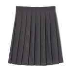 At The Knee Pleated Skirt