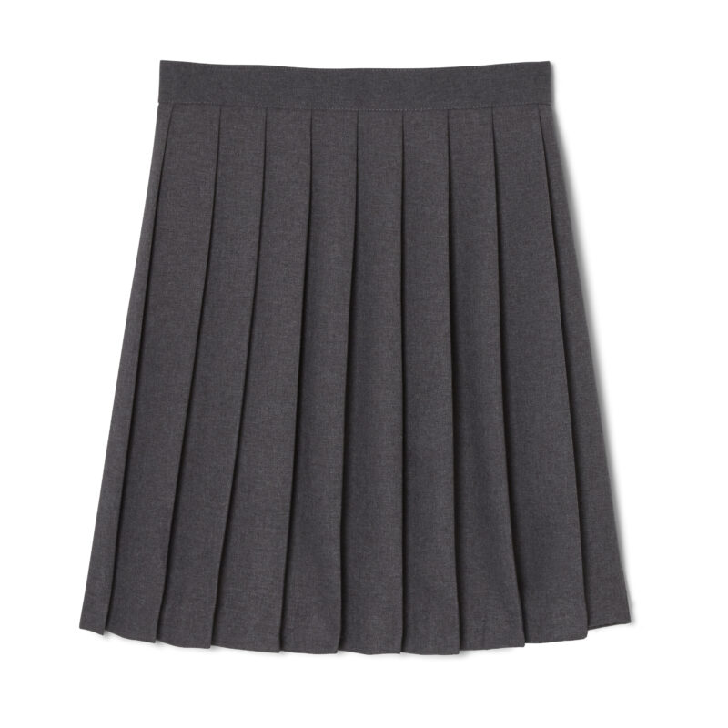 At The Knee Pleated Skirt