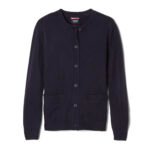 Crewneck Sweater Cardigan