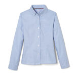 Long Sleeve Fitted Oxford Shirt