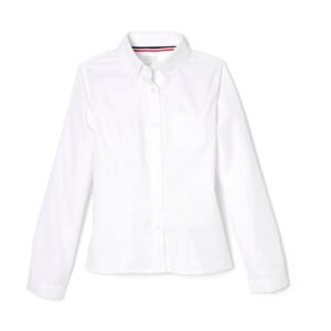 Long Sleeve Fitted Oxford Shirt