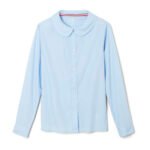 Long Sleeve Peter Pan Collar Blouse