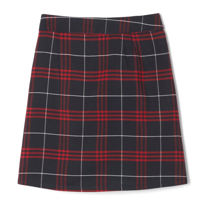 Navy & Red Plaid