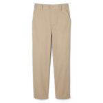 Pull-On Relaxed Fit Stretch Twill Pant