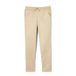 Pull-On Skinny Fit Stretch Twill Pant with Knit Waistband