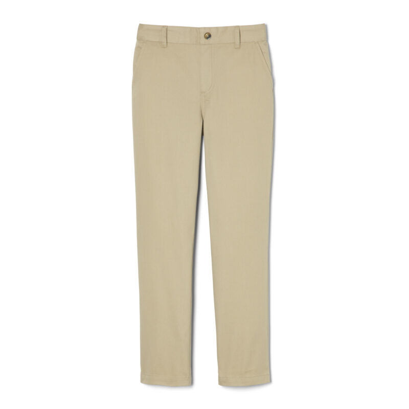 Pull-On Straight Fit Stretch Twill Pant