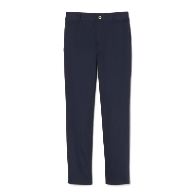 Pull-On Straight Fit Stretch Twill Pant