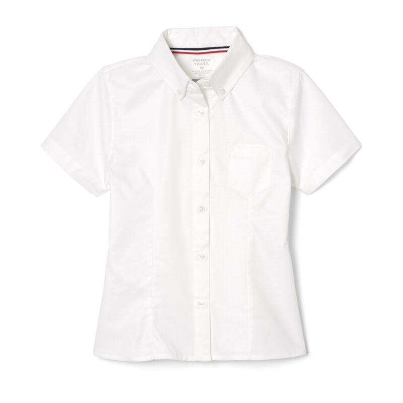 Short Sleeve Fitted Oxford Shirt Short Sleeve Fitted Oxford Shirt