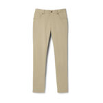 Slim Fit Taper Leg Stretch Twill 5-Pocket Pant