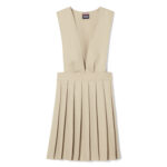V-Neck Pleated Jumper