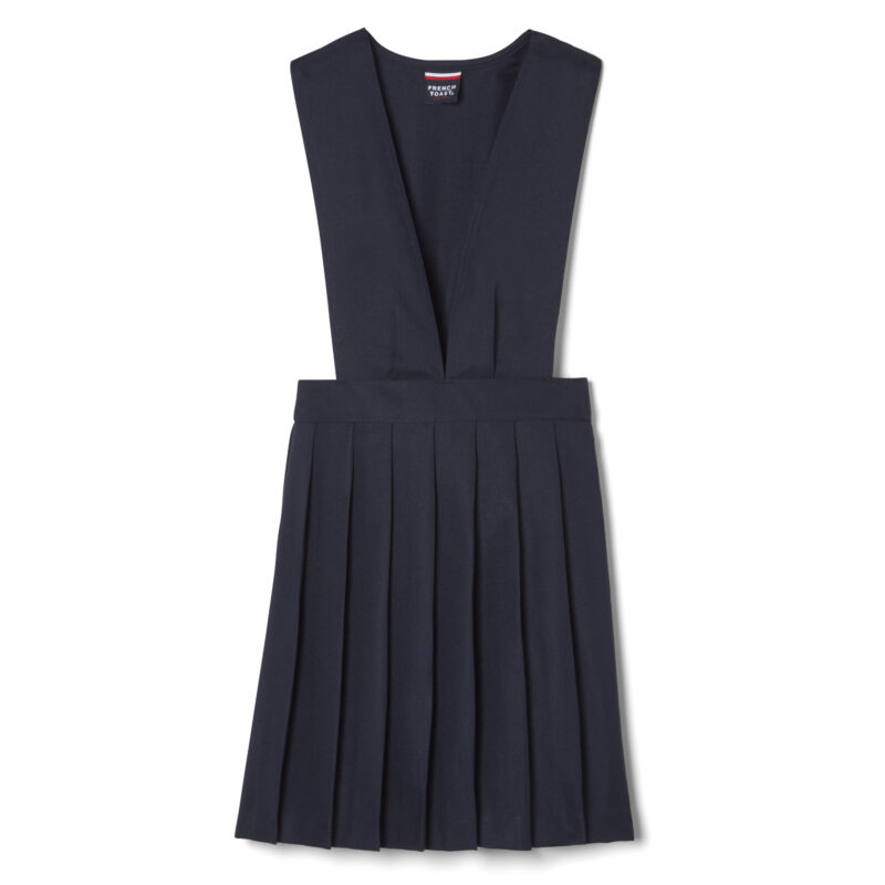 V-Neck Pleated Jumper