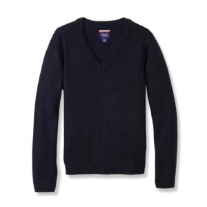 V-Neck Pullover Sweater