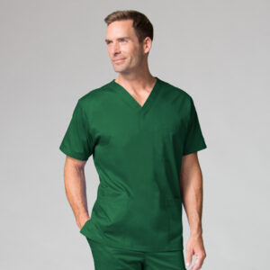 Maevn-Men's 3 Pocket V-Neck Top – Mens 5212-Hunter