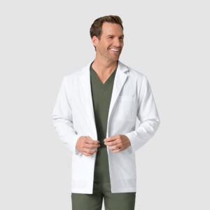 Maevn-Men's Consultation Lab Coat – Labcoat 7216-White