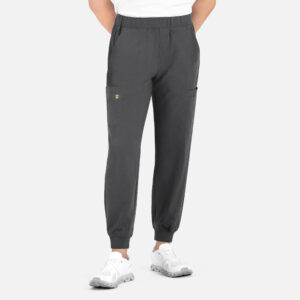 Maevn-Men's Full Elastic Waistband Jogger – Matrix Pro Mens 8902-Heather Grey