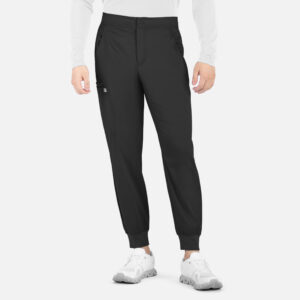 Maevn-Men's Half Elastic Waistband Jogger – Matrix Mens 8501-Black