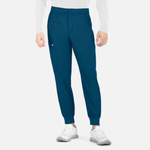 Maevn-Men's Half Elastic Waistband Jogger – Matrix Mens 8501-Caribbean Blue