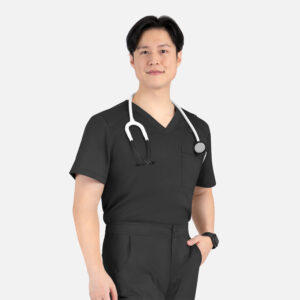 Maevn-Men's Tuckable V-Neck Top – Matrix Mens 5501-Black