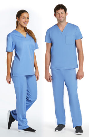 Maevn-Unisex Scrub Set – Matrix Basic 9500-Ceil Blue