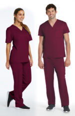 Maevn-Unisex Scrub Set – Matrix Basic 9500-Wine