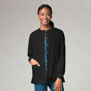 Maevn-Unisex Snap Jacket – Core 8606-Black