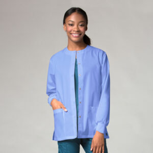 Maevn-Unisex Snap Jacket – Core 8606-Ceil Blue
