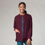 Maevn-Unisex Snap Jacket – Core 8606-Wine
