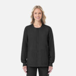 Maevn-Unisex Snap Jacket – RedPanda 8716-Black