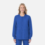 Maevn-Unisex Snap Jacket – RedPanda 8716-Royal Blue