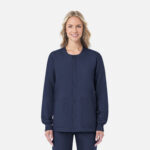 Maevn-Unisex Snap Jacket – RedPanda 8716-True Navy