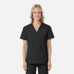 Maevn-Unisex V-Neck Top – RedPanda 1706-Black