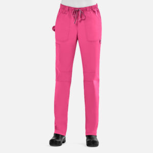 Maevn-Women's Adjustable Functional Pant – Blossom Signature 8101-Candy Pink