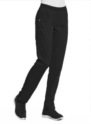 Maevn-Women's Full Elastic Pull-On Pant – EON Sport 7368-Black