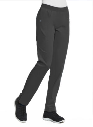 Maevn-Women's Full Elastic Pull-On Pant – EON Sport 7368-Charcoal