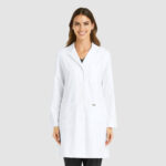 Maevn-Women's Full Length Lab Coat – Momentum Lab Coats 5071-White