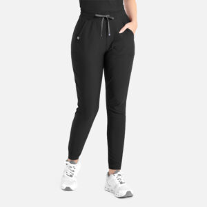 Maevn-Women's Mia Tapered Leg Pant – Embrace 2902-Black
