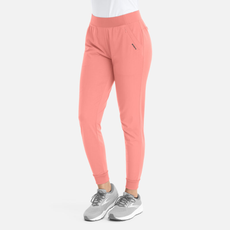 Maevn-Women's Mid Rise Elastic Jogger – Focus 60302-Desert Coral