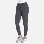Maevn-Women's Mid Rise Elastic Jogger – Focus 60302-Pewter