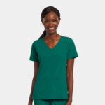Maevn-Women's Mock Wrap Top – Matrix Impulse 4521-Hunter