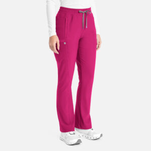 Maevn-Women's Nora Bootcut Pant – Embrace 2903-Bold Fuchsia