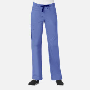 Maevn-Women's Pintuck Cargo Pant – Blossom 9302-Ceil Blue / Navy