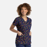 Maevn-Women's V-Neck Print Top – Prints 1767-Everything Nice
