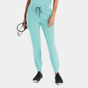 Maevn-Women's Yoga Waist Jogger – Matrix Impulse 8520-Aruba Blue / Pewter
